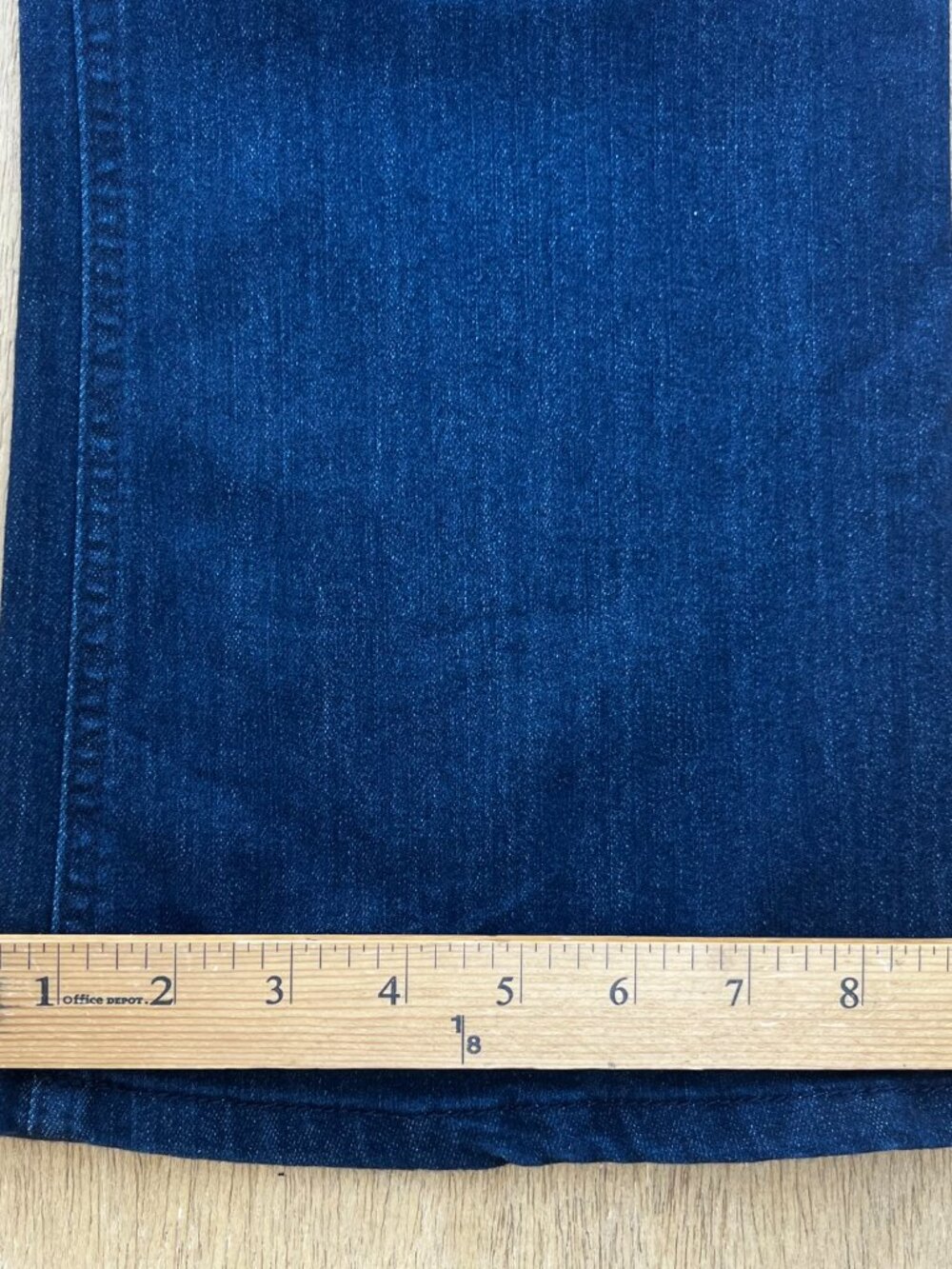 DEMOCRACY AB SOLUTION ITTY BITTY BOOT STRAIGHT LEG JEANS WOMEN’S sz 12 STRETCHY - Picture 13 of 13
